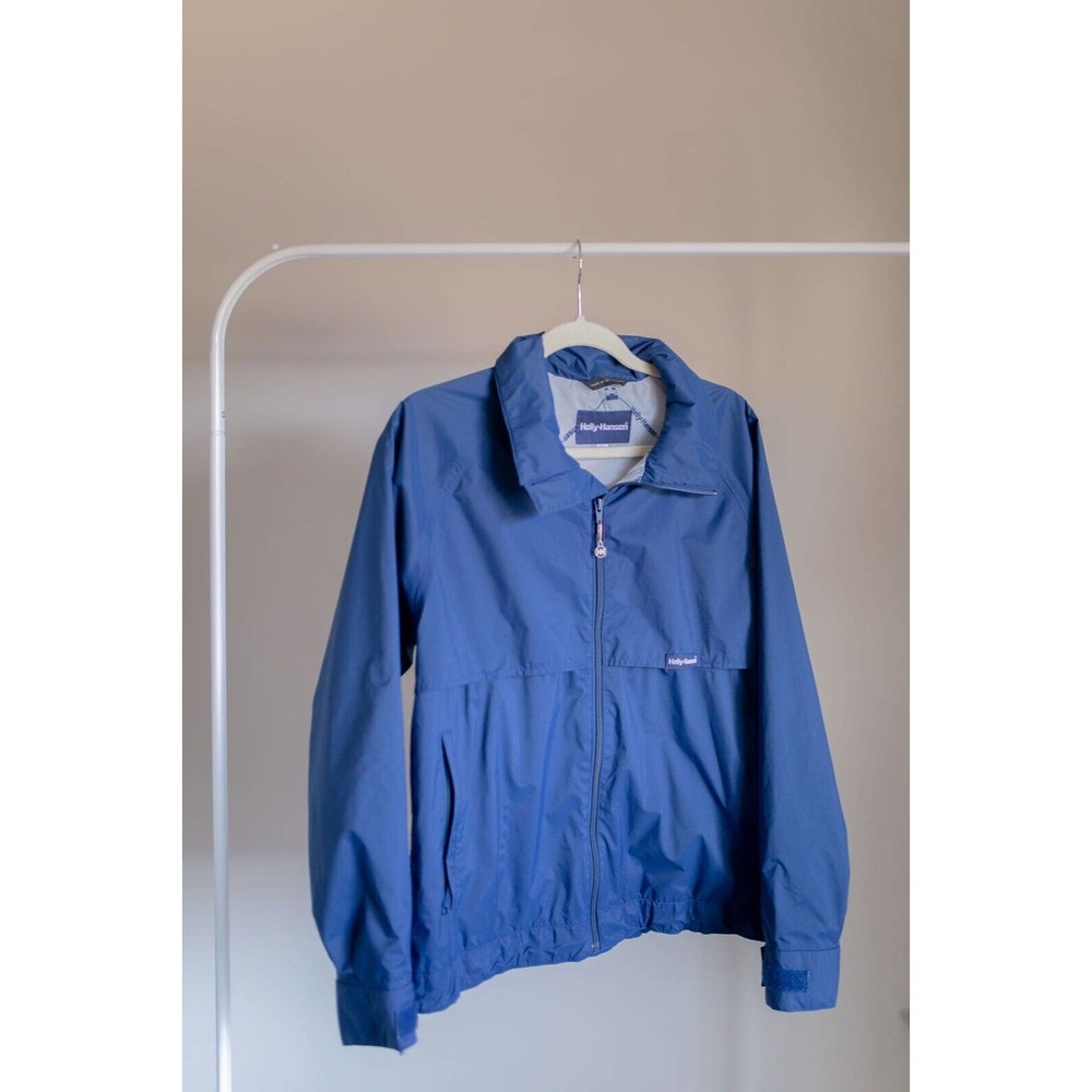 Helly Hansen Helly Tech G320 Waterproof Jacket Windbreaker Fishing Mens Medium